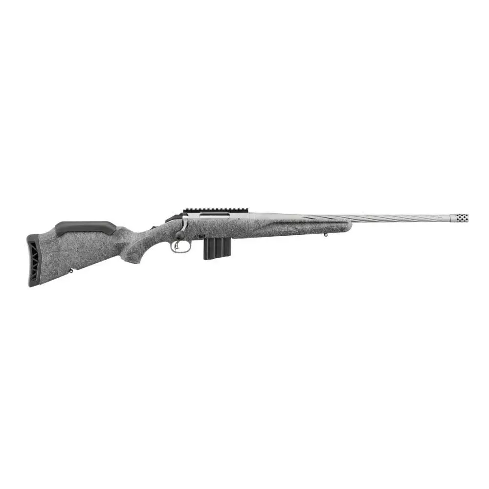 Ruger American Gen II Rifle .22 ARC 10rd Magazine 20″ 1/2×28 Threaded Barrel Grey