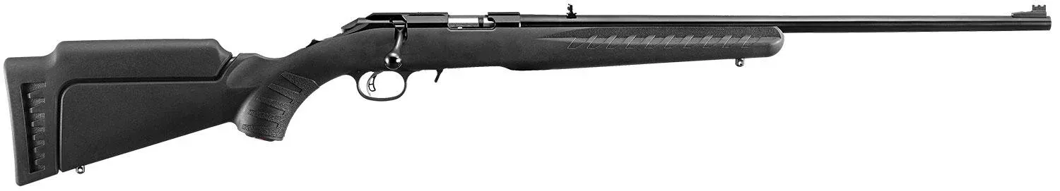 Ruger American Rimfire Rifle .22LR 10rd Magazine 22″ Barrel Black Stock