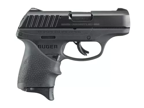 RUGER EC9S 9MM 3.1" BLK 7RD HGE GRP