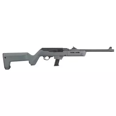 Ruger PC Carbine Semi-Automatic Rifle 9mm Luger 16.12″ Barrel Stealth Gray PC Backpacker Stock
