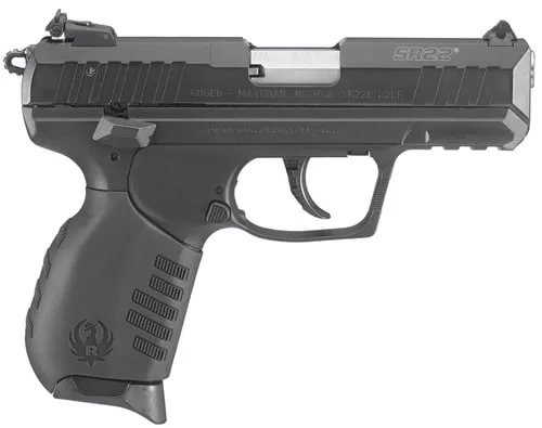 RUGER SR22 22LR 3.5" BLK 10RD CA