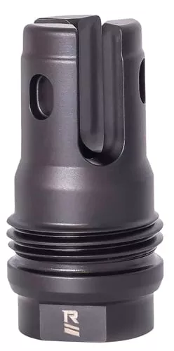 Rugged Suppressor FH010 R3 Flash Mitigation System Black with M18x1.5 Threads & 2.13" OAL for 7.62mm Radiant762, Surge762, Razor762 & Micro30 Suppressors