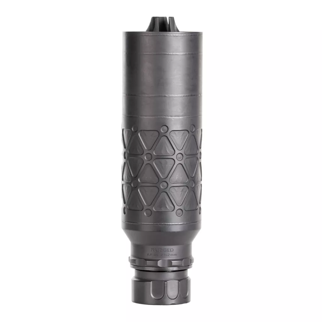 RUGGED SUPPRESSORS AXIAL 7.62 SILENCER BLACK