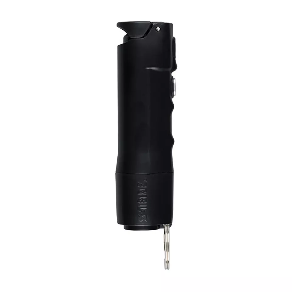 SABRE Dual-Function Pepper Spray and Alarm - Black