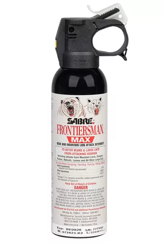 Sabre Frontiersman Max Bear and Mountain Lion Spray 7.9 oz
