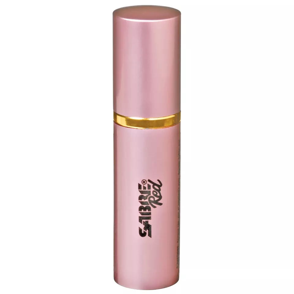 SABRE RED Pink Lipstick Pepper Spray .75oz