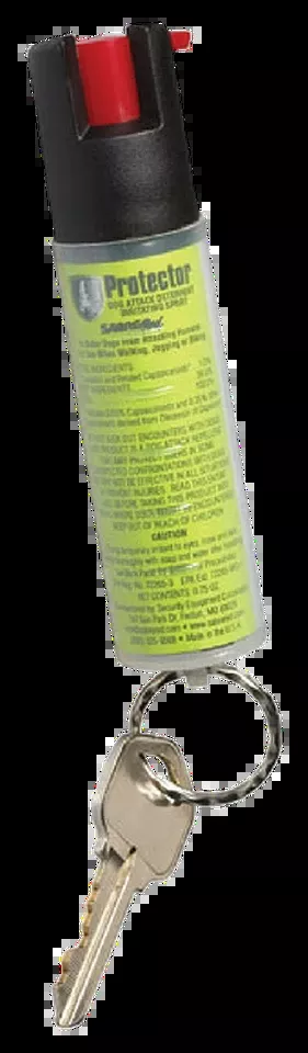 Sabre SRPK02 Dog Spray with Key Ring - 12 ft Range, 0.75 oz Capsaicin