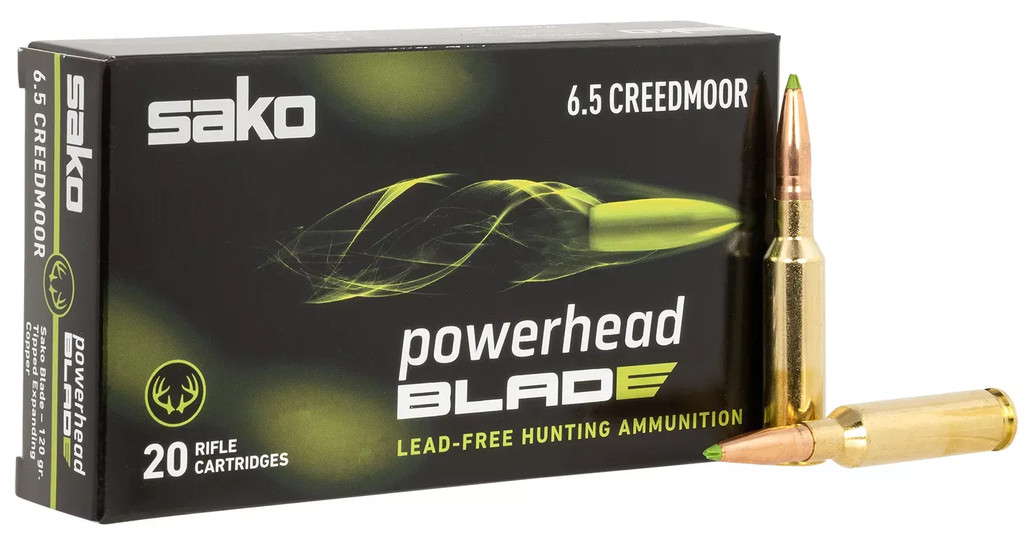 Sako 6.5mm Creedmoor 120 GR, 20-Round Box