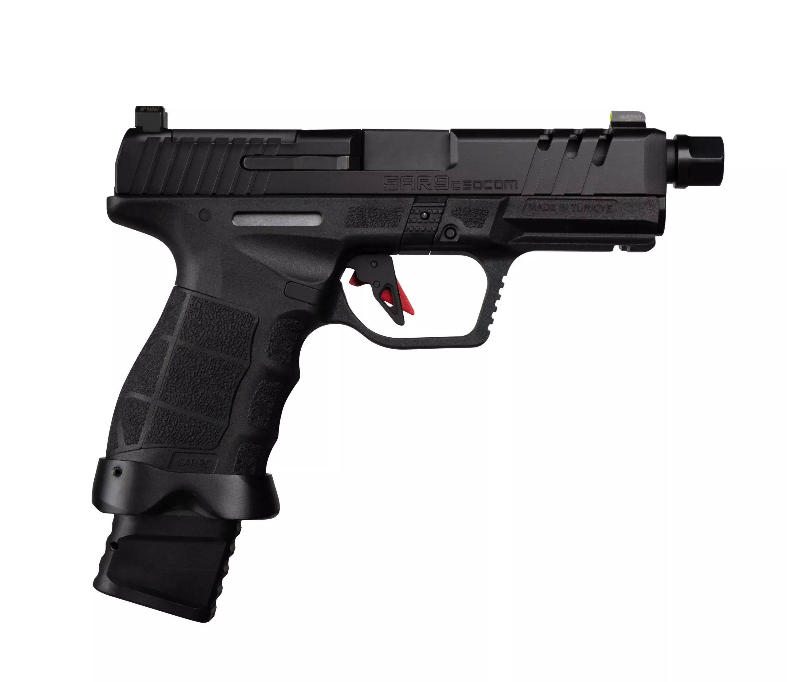 Sar Firearms SAR9 Socom Cpt 9mm BLK 4.5″ Tb