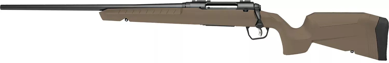 Savage Arms 32089 Axis 2 400 Legend 4+1 20″ Matte Black Sporter Barrel, Matte Black Drilled & Tapped Steel Receiver, Fixed Flat Dark Earth Synthetic Stock, Left Hand