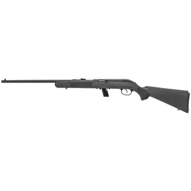 Savage Arms 64 FL Semi Automatic Rifle 22 Long Rifle 21″ Left Hand Black Barrel Blue Frame Black Field Stock