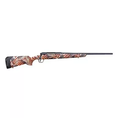 Savage Arms Axis II Bolt Action Rifle 6.5 Creedmoor 22″ Barrel Red White & Blue Synthetic Stock