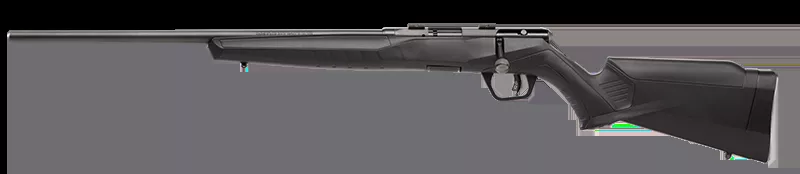 Savage Arms B17 17HMR Bl/syn 21″ Left Hand
