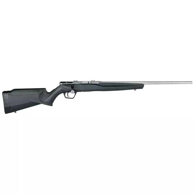 Savage Arms B22 FV Rifle 22 LR 10/rd 21″ Stainless Barrel Black
