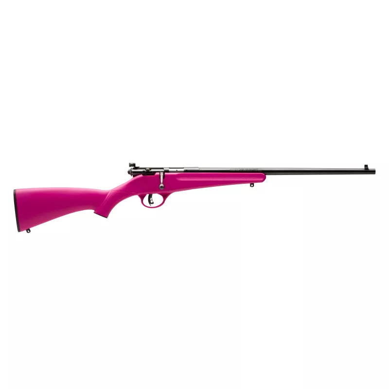 Savage Arms Rascal Rifle 22 LR Single Shot 16.13″ Barrel Pink
