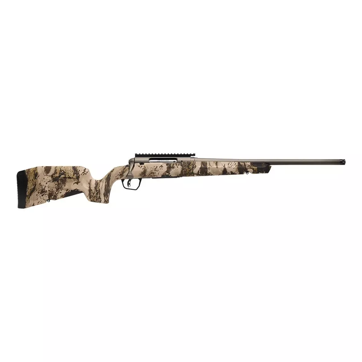 Savage Axis 2 Pro Western Camo Compact Rifle 6mm ARC 4RD Capacity 20″ Threaded Barrel Synthetic Stock