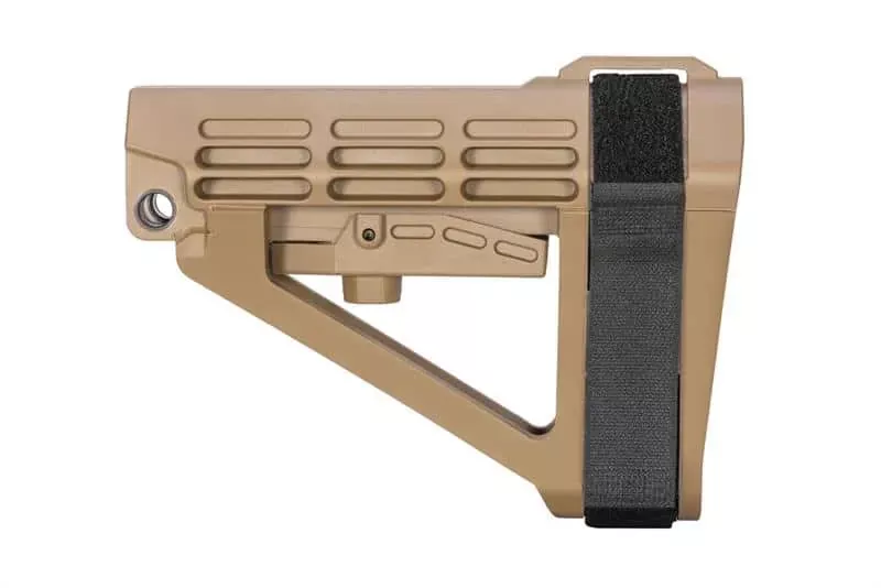SB Tactical SBA4 5 Position Pistol Brace ONLY (NO Tube) – Flat Dark Earth