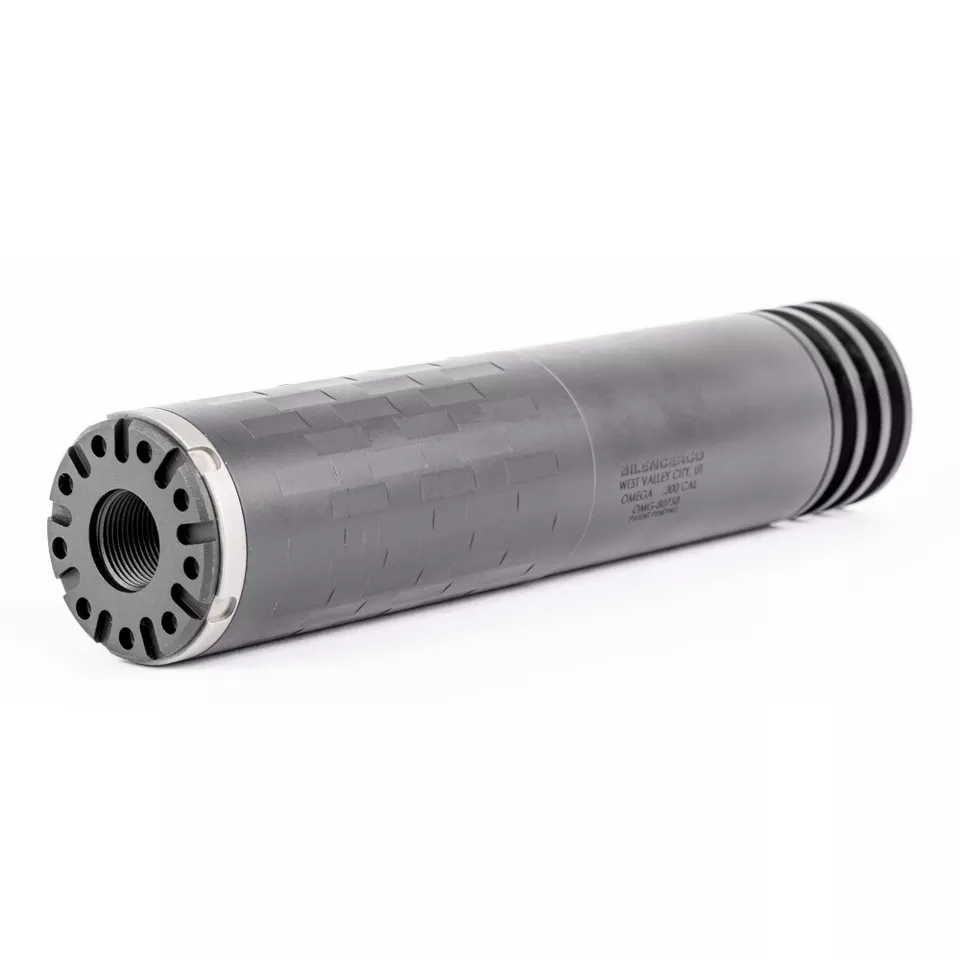 SCO Omega 300 DT .300 Caliber Suppressor Black