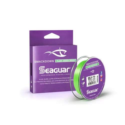 Seaguar Smackdown Flash Green 30SDFG150 8 Strand Braid UPC: 645879113811