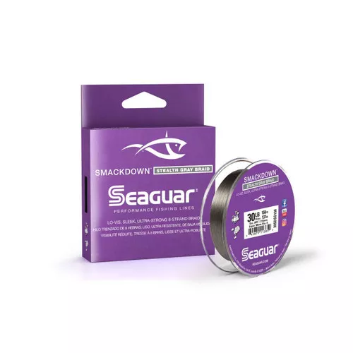 Seaguar Smackdown Stealth Gray 30SDSG150 8 Strand Braid UPC: 645879113859