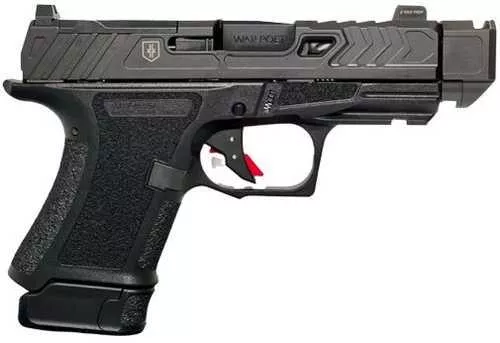 Shadow Systems War Poet CR920P Semi-Automatic Pistol 9mm Luger 3.75" Barrel (2)-13Rd Magazines Black Polymer Finish