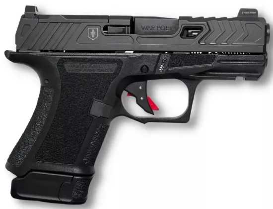Shas CR920 9mm 3.14 War Poet BLK
