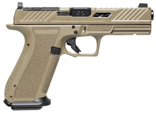 SHDW DR920 ELTE 9MM FDE 4.5" BLK BBL
