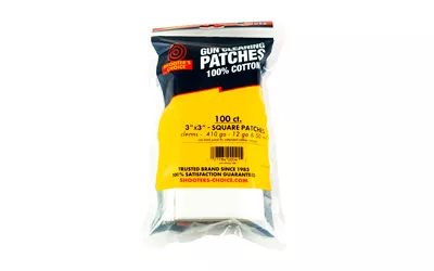 SHOOTERS CHOICE 100PK 3″ PATCH