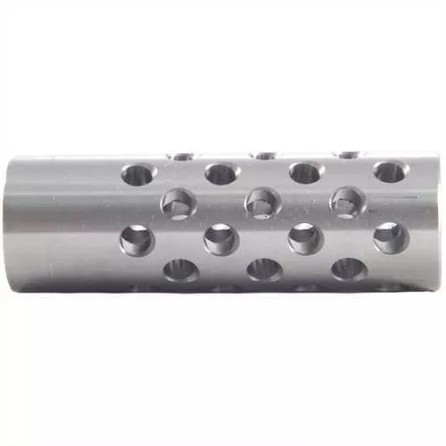Shrewd #3 Muzzle Brake 22 Caliber 9/16-24 Threads .850 Size Universal Rifles Stainless Steel