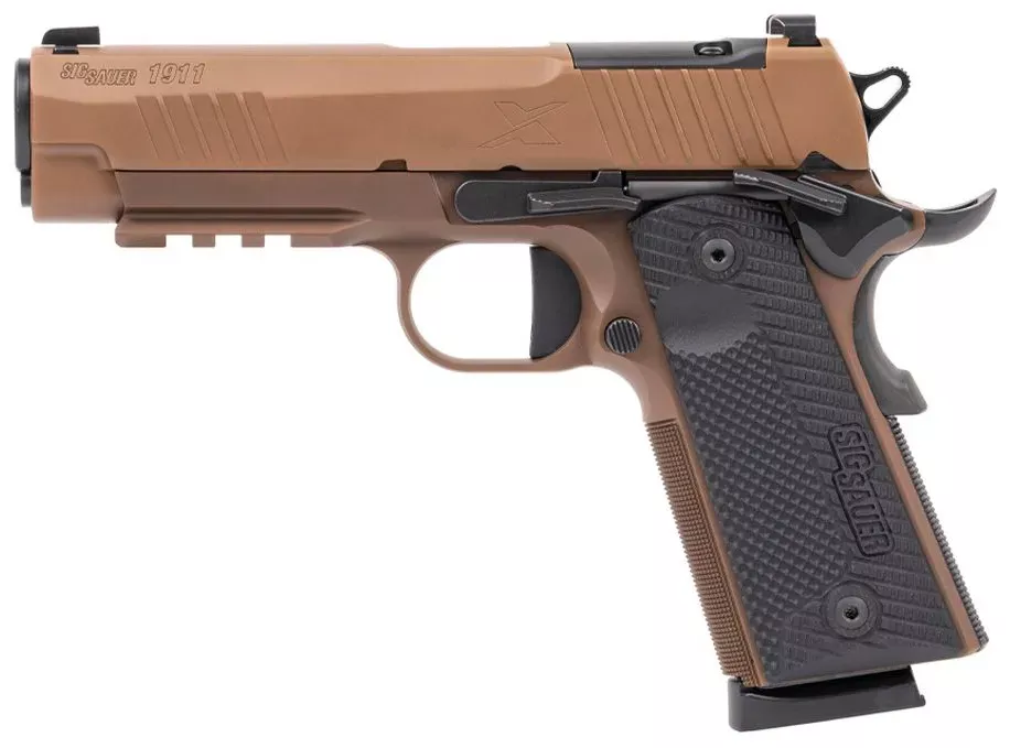 Sig 1911 45 ACP 4.2 X-series Coyote OR 8RD