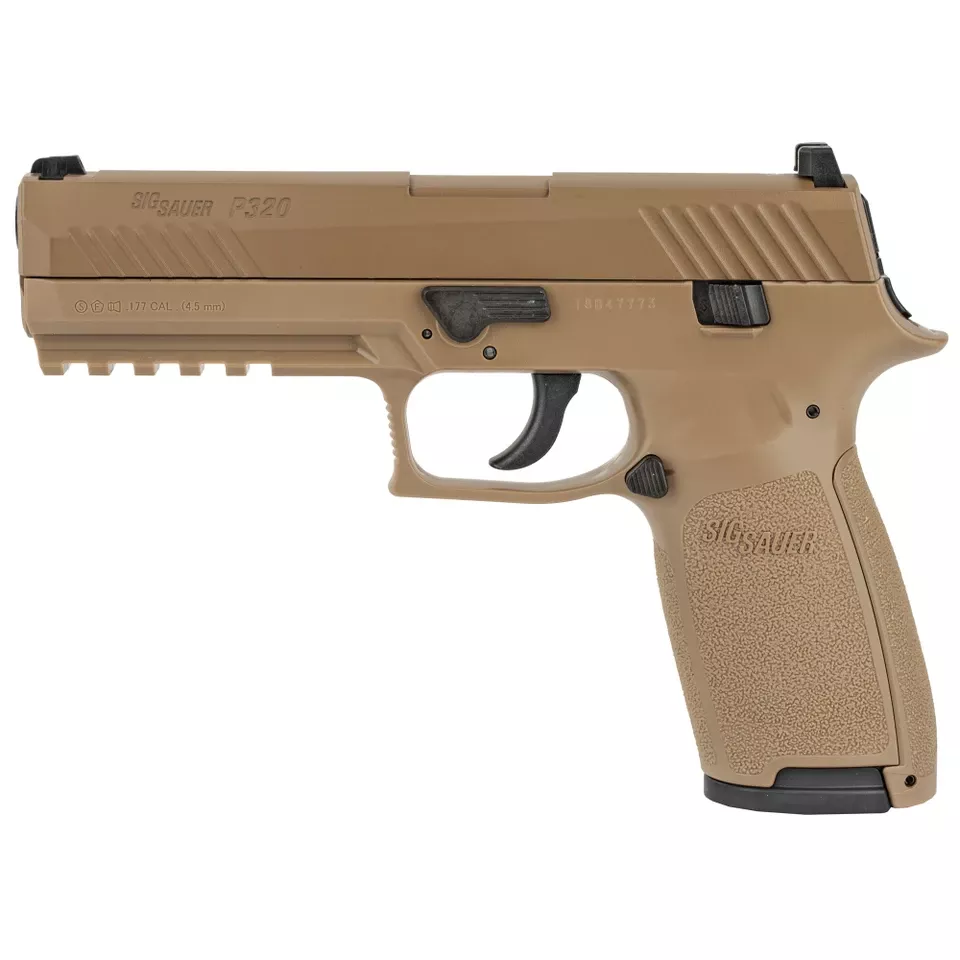 SIG P320 Air Pistol .177 CO2 30-Round Coyote Tan