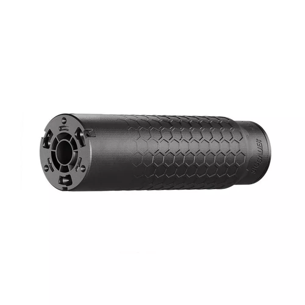 Sig Sauer Hexium 7.62mm TI Suppressor 7.62mm Titanium Hub Taper Direct Mount 1/2″-28