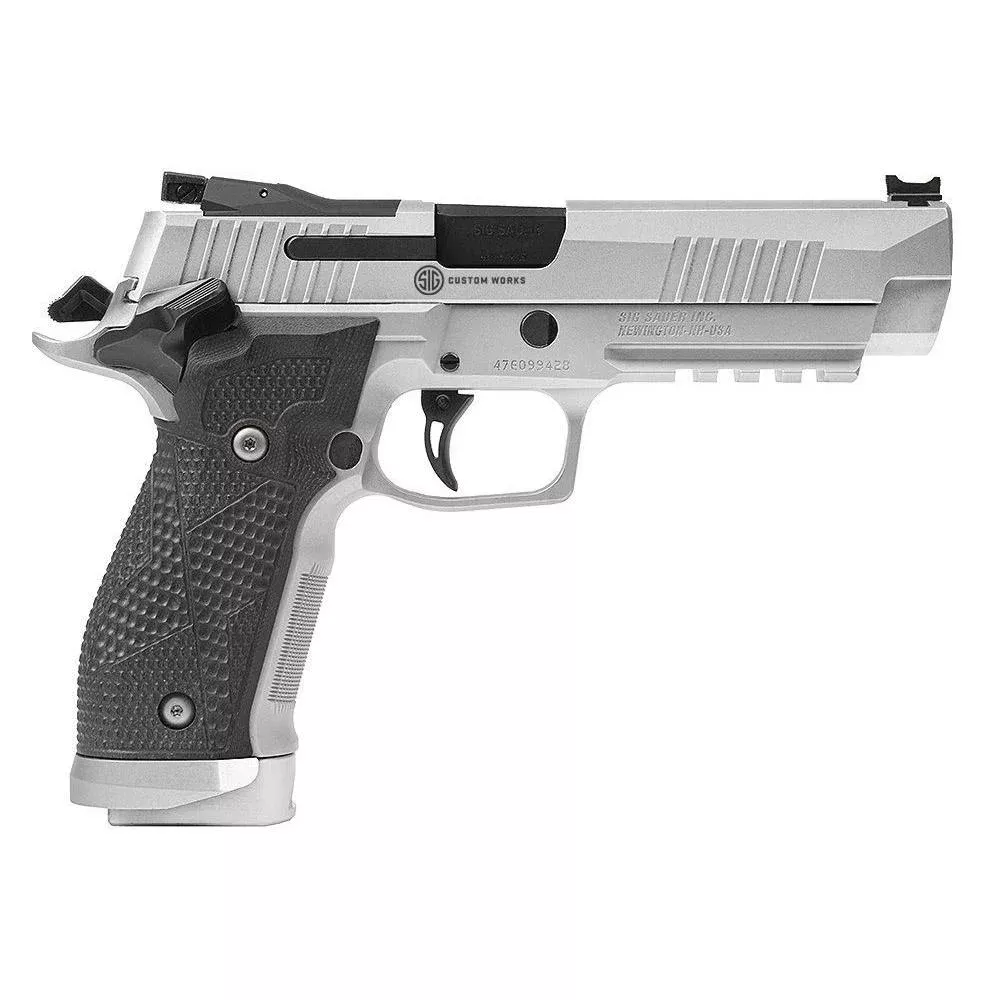 Sig Sauer P226 XFIVE Handgun 9mm Luger 10rd Magazines(3)5″ Barrel Optic Ready G10 Grip
