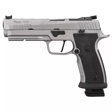Sig Sauer P320-Xfive SXG 9mm Luger Pistol 5″ Barrel 21+1 Round Stainless Slide Black Grip Stainless Frame