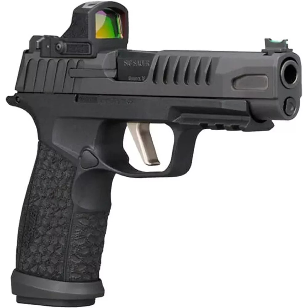 Sig Sauer P365 Fuse Handgun with Romeo-RS 9mm Luger 17(1)&21(2) Magazines 4.3″ Black 3MOA