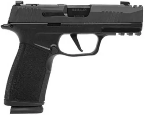 Sig Sauer P365 Macro Sub-Compact Striker Fired Semi-Automatic Pistol 9mm Luger 3.1" Barrel (2)-17Rd Magazines XRAY3 Day/Night Sights Black Polymer Finish