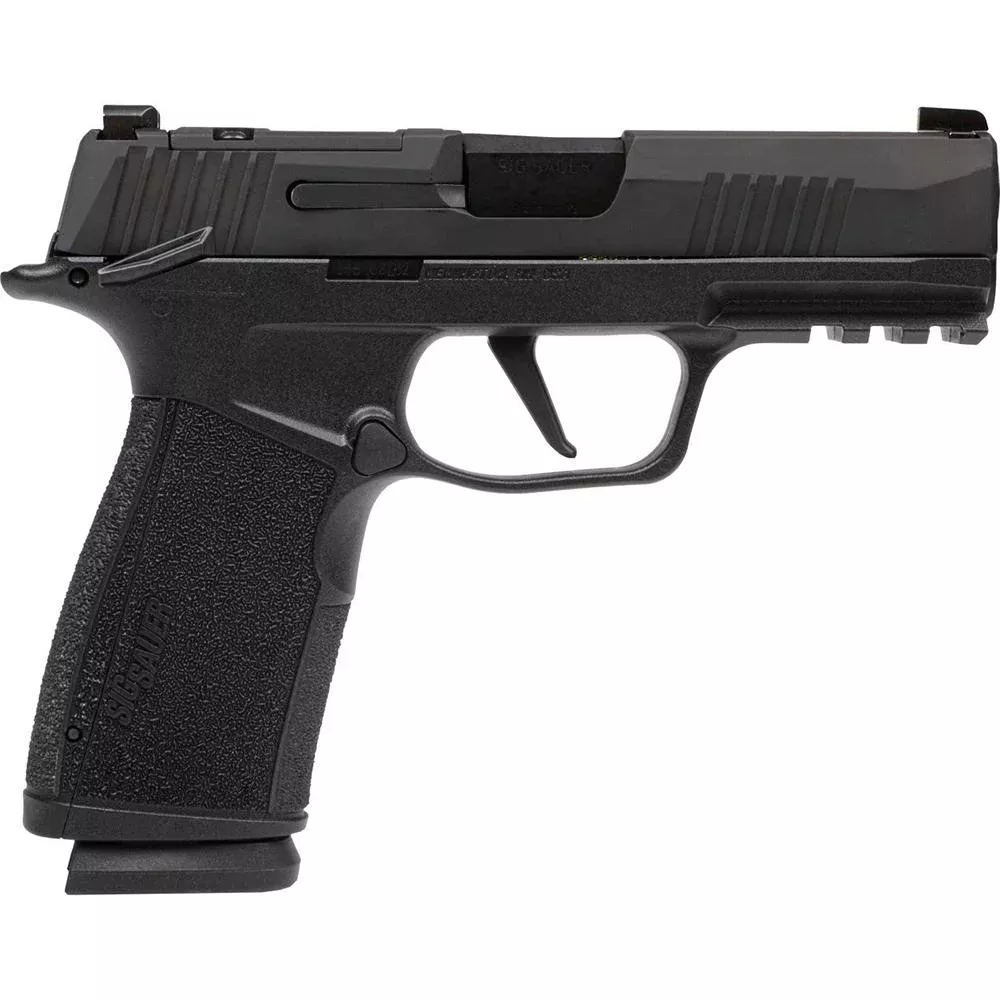 Sig Sauer P365 XMacro Handgun 9mm Luger 17rd Magazines (2) 3.7″ Barrel Black Manual Safety