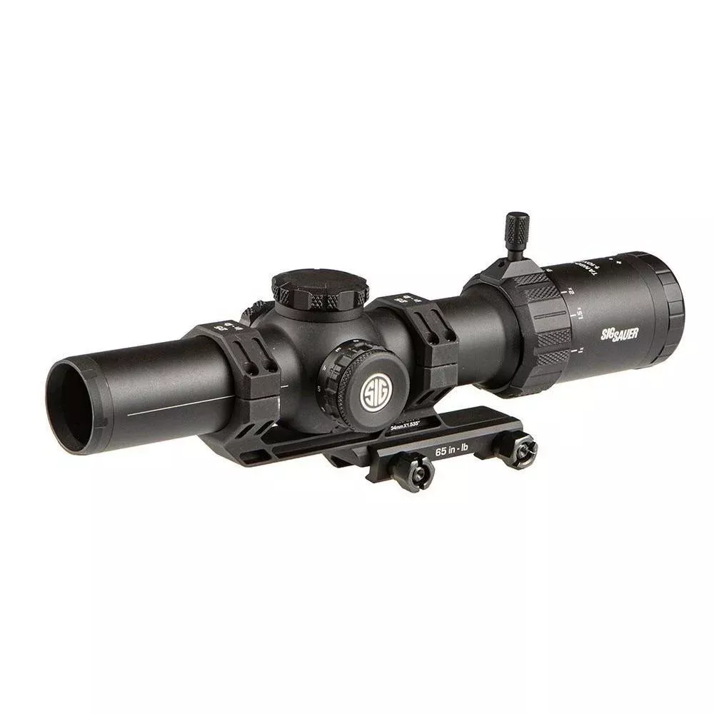 Sig Sauer TANGO-MSR LPVO Rifle Scope 1-10×26 34mm FFP BDC-10 Illum Black