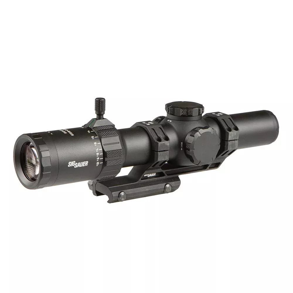 Sig Sauer TANGO-MSR LPVO Rifle Scope 1-10×28 34mm SFP BDC-10 Illum Black