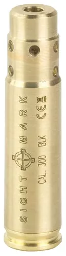 Sightmark SM39043 BoresightRed Laser for 300 Blackout/ 7.62x35mm Brass Includes Battery Pack & Carrying Case