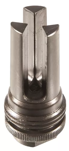SilencerCo AC141 ASR Flash Hider Black Steel with 1/2"-28 tpi Threads for 5.56x45mm NATO