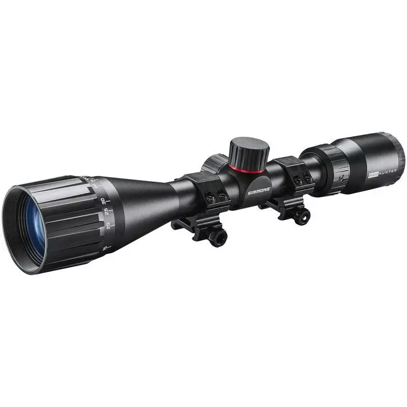 Simmons Pro Hunter 4-12×40 Rifle Scope 1″ SFP Truplex Non-Illum Incl/Weaver Style Rings