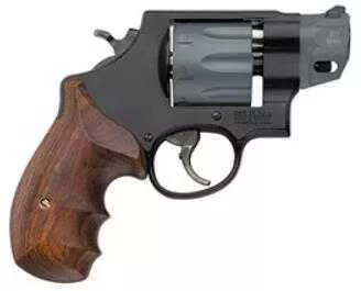 Smith & Wesson Model 327 Medium Frame .357 Magnum 2" Barrel Scandium Stainless Finish Wood Grips 8 Round 170245