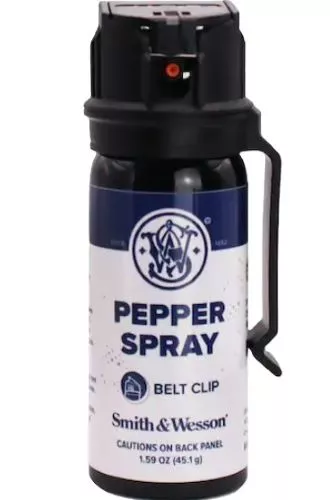 SMITH & WESSON PEPPER SPRAY – BELT CLIP 1.59OZ