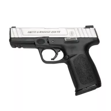 Smith & Wesson SD9VE 9mm Luger Pistol 4″ Barrel 16+1 Round Two Tone