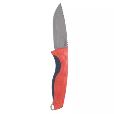 SOG Aegis FX Fixed Blade Knife,Rescue Red + Indigo