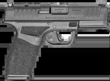 Springfield Armory Hellcat Pro 9mm Luger Pistol 3.7″ Barrel 10+5 Round Black (Optics Ready, Gear Up Package with Bag and Viridian Green Dot)