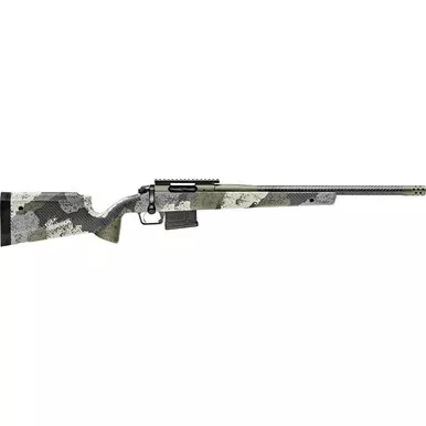 Springfield Armory Model 2020 Waypoint Bolt Action Rifle 7mm Rem Mag 24″ Threaded Barrel Evergreen Camo Stock