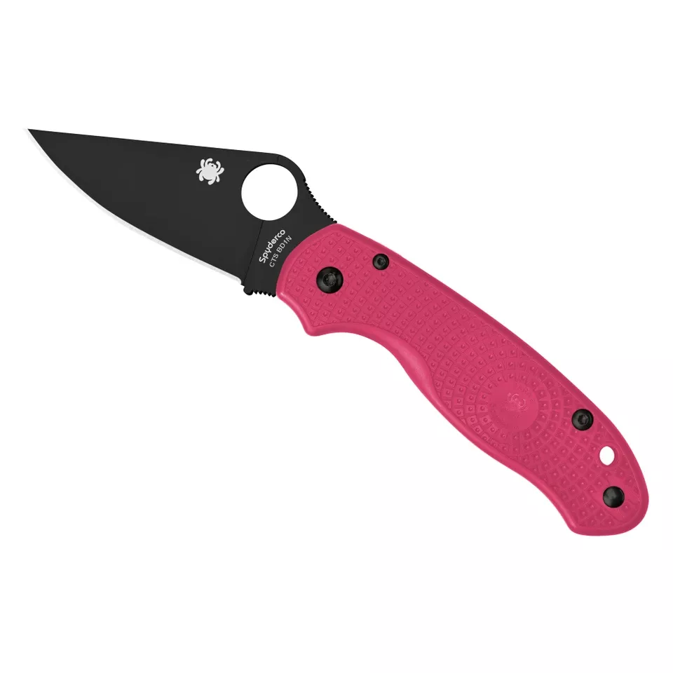 Spyderco Para 3 Lightweight Pink/Black BD1N Knife