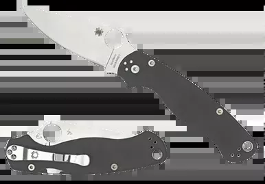 Spyderco Para Military 2 Folding Knife 3.47″ Plain Satin Maxamet Steel Blade Dark Gray G10 Handle